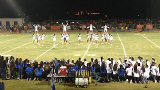 AHS Varsity Cheer Halftime Performance Oct 9, 2015
