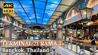 [BANGKOK] Terminal 21 Rama 3: "An Unique Must Visit Bangkok Mall" | Thailand [4K HDR]