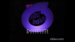 Intel Pentium MMX 1997 TV ad   Play That Funky Music TV spot 1 Animation