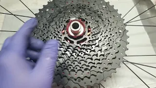 SunRace CSMZ90 / MZ90 12-speed  cassette 11 - 50 T, unboxing and instalation issues resolv