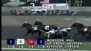 2002 Meadowlands RED RIVER HANOVER Meadowlands Pace Consolation Luc Ouellette