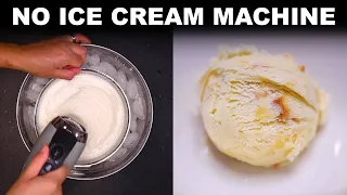Ice cream made with two bowls —  no machine needed