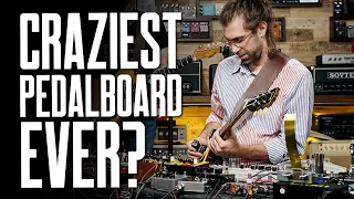 Crazy Pedalboard! JAM Pedals At That Pedal Show [Jannis' Bonkers Board, Band Jams & Interview]