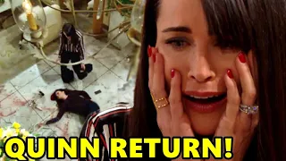 Quinn is back in LA - Sheila has a new enemy CBS The Bold and the Beautiful Spoilers