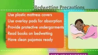 Nocturnal Enuresis: Bed Wetting, What to Know