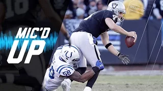 Derek Carr Mic'd Up in Week 16 vs. Colts: "It Broke" | NFL Films | Sound FX