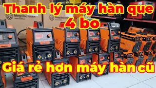 Thanh lý máy hàn que 4 bo giá rẻ hơn máy hàn cũ ZX7-250D MEGATEC