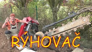 Rýhovač Toro 250 - první zkušenost