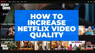 Change Netflix Quality Settings! Watch Netflix Videos in Full HD or 4K! 1080p Not Working On Chrome!