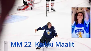 MM 2022 Suomen Kaikki Maalit