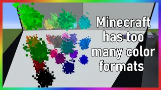 Why does Minecraft keep adding new color formats?