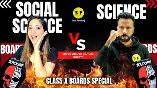 Science Vs SST Class 10th | Jolochip Challenge  | Important MCQs BOARDS | ASHU SIR VS REEMA MAAM