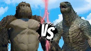Godzilla 2021 VS Kong MonsterVerse - Epic Battle