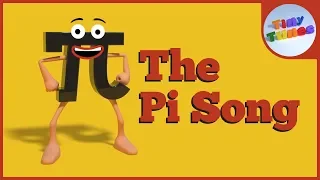 The Pi Song ( to 20 decimal places) | Tiny Tunes