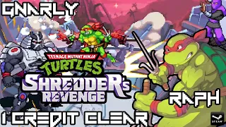 Teenage Mutant Ninja Turtles : Shredders Revenge Gnarly Raphael 1cc