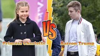 Barron Trump (Donald Trump's Son) Vs Princess Charlotte of Wales Transformation ★ From Baby To 2023