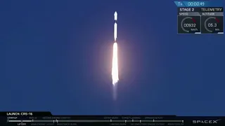 Liftoff! SpaceX Launches CRS-16 Cargo Mission to Space Station