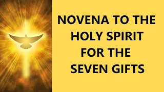 NOVENA TO THE HOLY SPIRIT FOR THE SEVEN GIFTS: Day 1