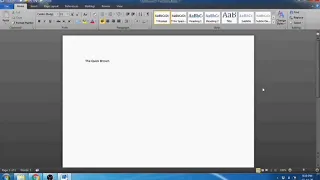 Quick Access Toolbar in Microsoft Word | How to Change Theme Color