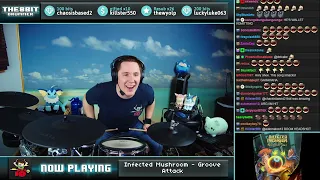 The8BitDrummer plays Infected Mushroom - Groove Attack