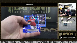 2022 TOPPS CHROME SAPPHIRE BASEBALL 2 BOX BREAK FOR GREG M