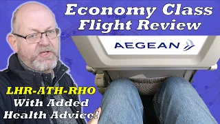 Flight Review - Aegean Airlines Economy Class London to Athens to Rhodes (kinda!)