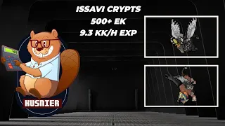 Issavi Crypt Wardens/Sphinxes | 6.2 kk/h raw | 500+ Knight | Tibia Hunting Guide