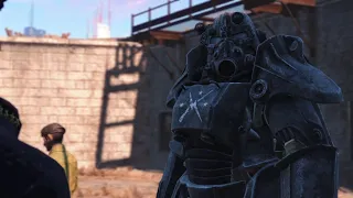 Fallout 4 - Minutemen vs Brotherhood and Institute - Epic Castle Battles