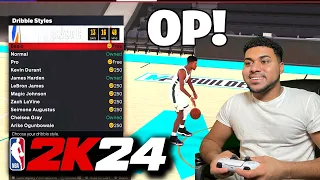 How To Dribble and BREAK ANKLES for Small Fowards in NBA 2K24!