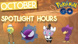 Pokémon Go October Spotlight Hours! #shorts