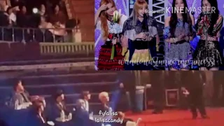 BTS V and Blackpink Lisa Moment ( Gaon Chart )