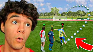 ¡100 TIROS LEJANOS CON LOS MEJORES JUGADORES DE FIFA!