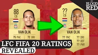 LIVERPOOL FIFA 20 RATINGS REVEALED | SALAH, VAN DIJK, ALISSON