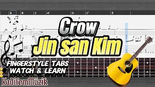 Jin san Kim-Crow Easy Fingerstyle Guitar Tutorial Tabs