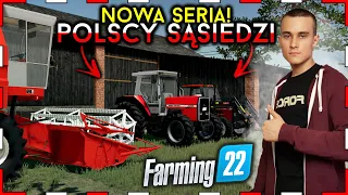 Nowa SERIA! 😀 Przedstawienie GOSPODARSTWA i MASZYN z Sąsiadem ┃POLSCY SĄSIEDZI┃2 ┃FS22