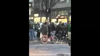 Portland celebrates Timbers winning MLS cup