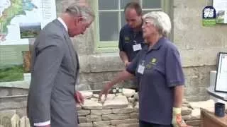 HRH The Prince of Wales visits The Old Prison, Northleach