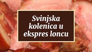 Svinjska kolenica u ekspres loncu