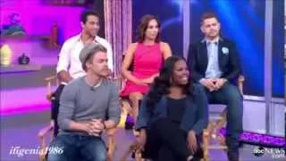 Amber Riley & Derek Hough - GMA after party - Dancing with the stars