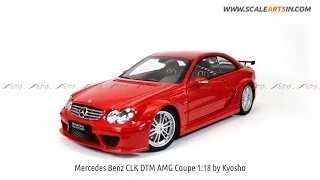 Kyosho Mercedes Benz CLK DTM AMG Coupe 1:18 www.scaleartsin.com