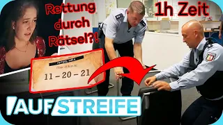 Escape Room: Lösen die Beamten rechtzeitig die RÄTSEL, um die Frau zu RETTEN? 😲 | Auf Streife |SAT.1