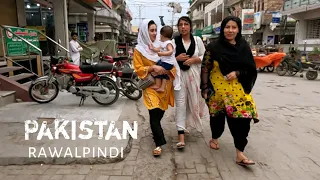 Pakistan - Walking tour in Rawalpindi 2022🇵🇰