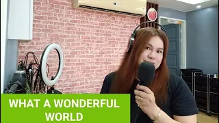 WHAT A WONDERFUL WORLD - LOUIS ARMSTRONG - COVER BY:KHARA DE JESUS