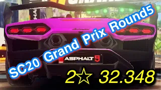 【asphalt9】Grand Prix Final Round5 Hotel road lamborgini sc20