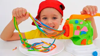 Vlad und Niki - die besten Geschichten über Spielzeug für Kinder