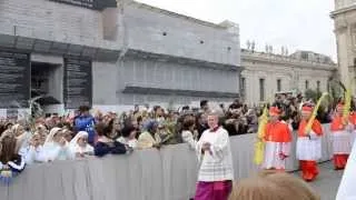Domenica delle Palme al Vaticano - Processione / Palm Sunday at the Vatican - Procession