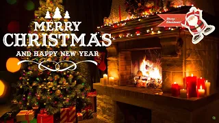 Beautiful Christmas Music With Fireplace🎄 Relaxing Christmas Classic Music🎄 Christmas Ambience