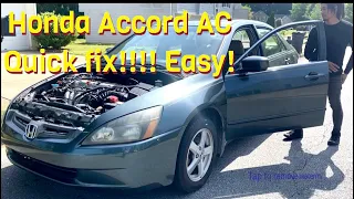 2003 - 2007 Honda Accord AC not working? TRY THIS FIRST! QUICK FIX, fuse relay.