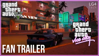 GTA V Vice City Remastered Mod Fan Trailer 4K Redux