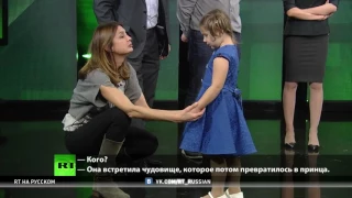 4 летняя девочка полиглот из Москвы  RT пообщался с ребенком, говорящим на семи языках